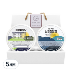 단심답례품 원당 250g + 천일염 290g 선물세트, 5세트