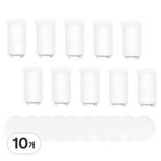 홈다움 시그니쳐 베이직 여행용 3.4cm 필터 5p, 10개, 무향