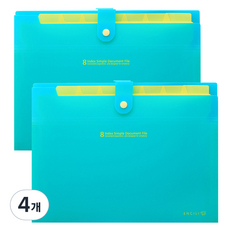 DOnG-A Pms 簡約8格索引文件夾, 藍色, 4個