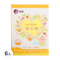 鈞媽御食堂 大寶 即食營養粥 (南瓜粥) 150g, 南瓜, 6入