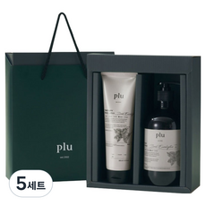 플루 테라피 컬렉션 바디워시 + 로션 선물세트 릴리 바닐라, 5세트