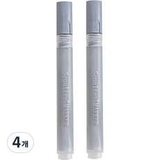 더조넷 아크릴 페인트마커 실버, 1색, 4개