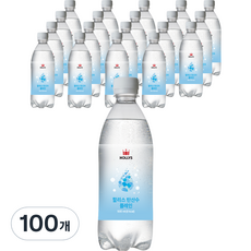 할리스 탄산수 플레인, 500ml, 100개
