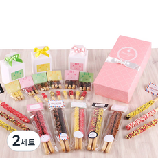 Sang Sang and Mani Mani巧克力棒DIY製作材料組, 19種, 2組