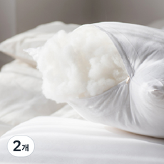 주호데코 포솜 베개솜, 화이트, 2개
