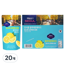 信首爾 藍色檸檬水, 20個, 230ml
