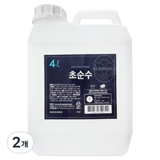 블로웨일 금성이엔씨 KSENC 초순수, 2개, 4L