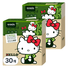 韓國 ITC Hello Kitty 抽取式竹漿廚房紙巾, 100張, 30個
