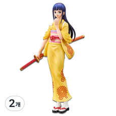 반프레스토 원피스 DXF 그랜드라인 레이디 와노쿠니 3탄 오키쿠 피규어, 2개