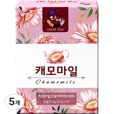 DAYE TEA 茶禮 洋甘菊茶包, 0.5g, 8包, 5盒