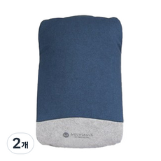 뫼르소 시즌 2 차량용 팔걸이 쿠션 MES208, 코발트 블루, 2개