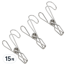 코텍스 스텐 집게형 S 고리 10cm, 15개