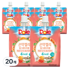 돌 곤약젤리 얼그레이자몽, 130ml, 20개