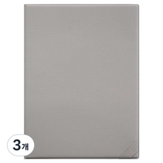 데얼스 A4 문서 파일홀더, 그레이, 3개
