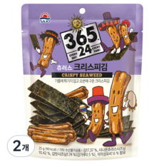 삼육오점이사 크리스피김 츄러스, 25g, 2개
