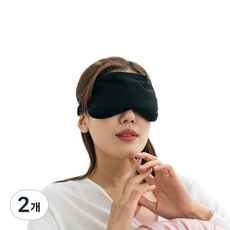 바디연구소 온열 찜질 아이워머 블랙, 1개입, 2개