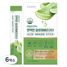 데일리코어 천호엔케어 면역엔 알로에베라203 14p, 280g, 6박스