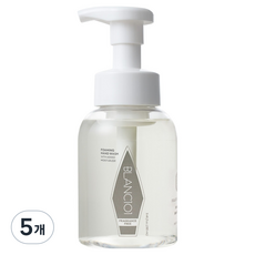 블랑101 향균 포밍 핸드워시 무향 세라마이드, 5개, 280ml