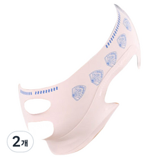 idontcare. 下顎線拉提帶 2段, 2個, 淺粉色