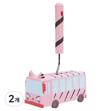 LETO 蠟筆小新 幼稚園巴士 膠帶滾筒黏塵器 本體, 2個