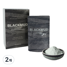 韓國 LINDSAY re:natural黑泥軟膜粉 30g, 2盒, 5包