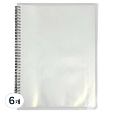 Teachers 360度彈簧文件夾 230 x 310 mm x 20p, 6個, 透明