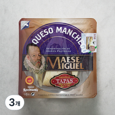 퀘소로시난테 Maese Miguel 만체고 치즈, 100g, 1개입, 3개
