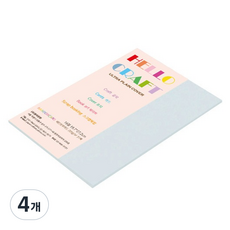 종이문화 레인보우카드 용지 205g No19 미스티블루, 108개