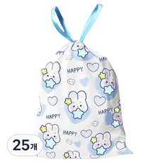 Taminayo 便利塑膠袋 藍色兔子 45 x 50 cm 18入, 25個, 16L