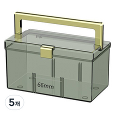 히마조 다용도 구급함 반투명그린, 5개