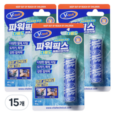 Vtech 파워픽스 다용도 에폭시 접착제 퍼티, 15개