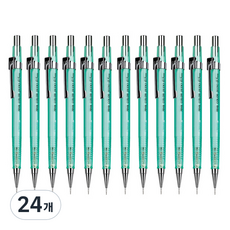 JAVAPEN 透明彩色製圖自動鉛筆 薄荷, 0.5mm, 24個