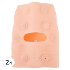 Luneon 時尚運動護膝 膚色長版, 2個