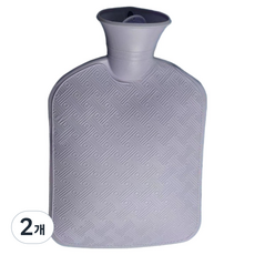 Happy & Good 堅固保溫熱水袋 薰衣草紫色 2L, 2個