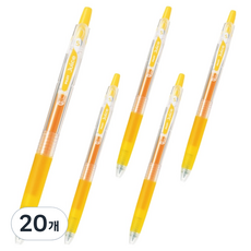 PILOT 百樂 中性筆 Juice 0.5mm, 黃, 20個