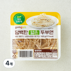 곰곰 담백한 얇은 두부면, 100g, 4개