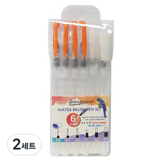 giorgione 水彩畫筆6件組, 隨機出貨, 2套