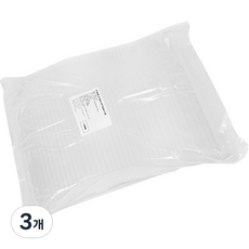 대성산업 일자 투명 빨대 7 x 250 mm, 500개입, 3개