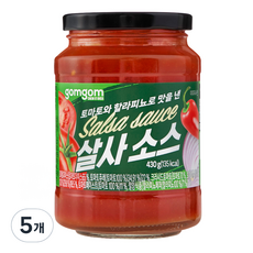 곰곰 살사소스, 430g, 5개