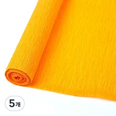 마다꾸미 주름지 구김지 36 딥옐로우 50 x 250 cm, 5개, 1색