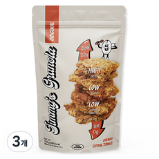 我們的零食 Jimmy's 無糖原味穀物麥片, 3個, 150g