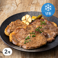 이동갈비 돈목살구이 (냉동), 1kg, 2개