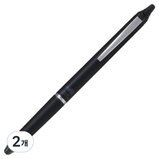 파이롯트 프릭션 볼 노크 존 볼펜 0.7mm, 올타임 블랙, 2개