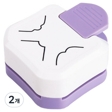 Noverana 邊角打孔器, 2個, 波浪