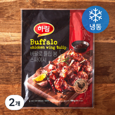 하림 튤립 버팔로 봉 스파이시 (냉동), 500g, 2개