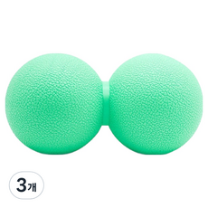 쏙쏙채움 땅콩 마사지볼 117 x 61 mm 226g, 3개, 그린