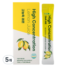 Doturak 高濃縮檸檬原汁 條狀 15入, 225g, 5個