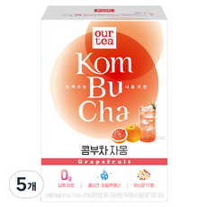 아워티 콤부차 자몽, 5g, 30개입, 5개