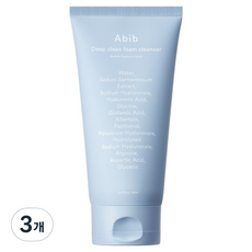 아비브 딥클린 폼 클렌저 수분초 히알루론 폼, 150ml, 3개