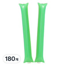 Party09 應援棒氣球 2入, 180個, 綠色